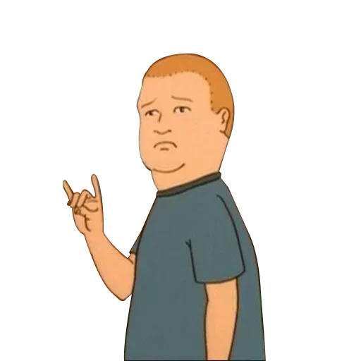 Эмодзи Bobby Hill