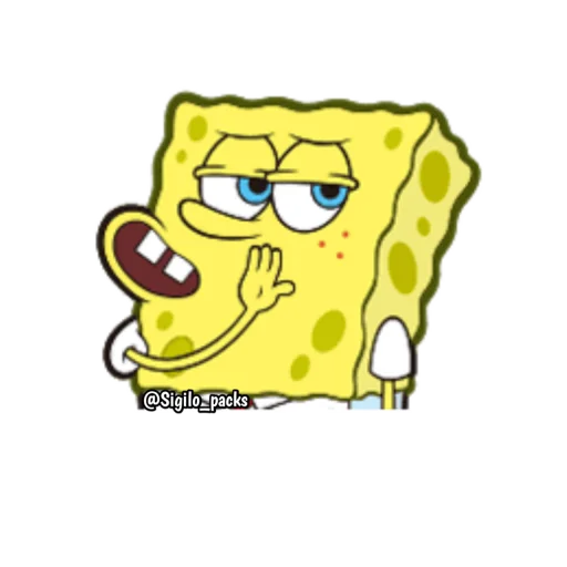 Эмодзи Bob Esponja