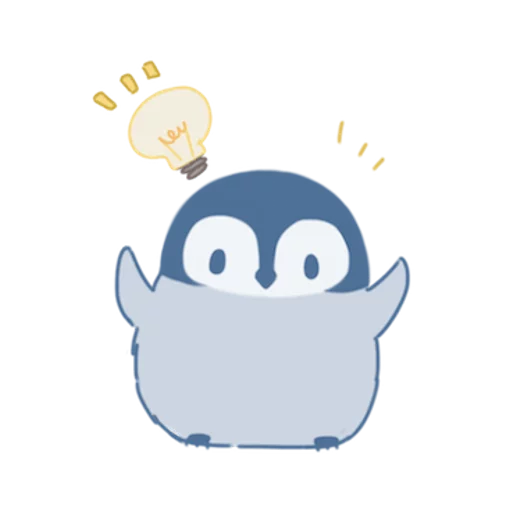 Эмодзи Bobo the Baby penguin by Lynol