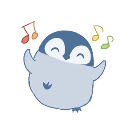 Эмодзи Bobo the Baby penguin by Lynol