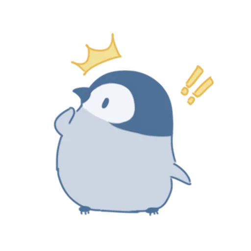 Эмодзи Bobo the Baby penguin by Lynol