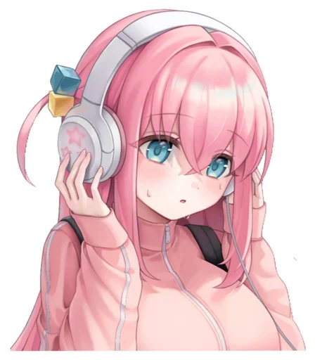 Эмодзи Bocchi chan