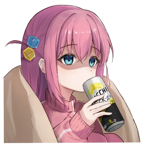 Эмодзи Bocchi chan