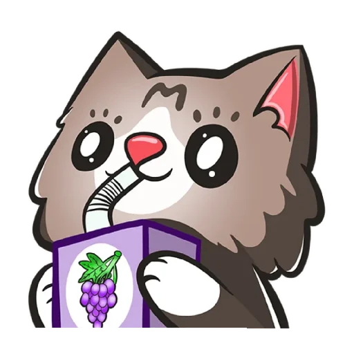 Эмодзи Мемы с котиком