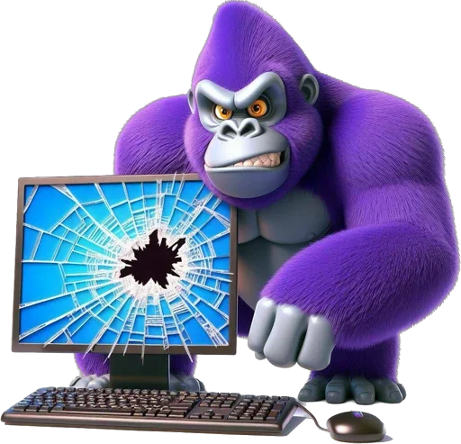 Эмодзи BonziKill exe компьютерный вирус