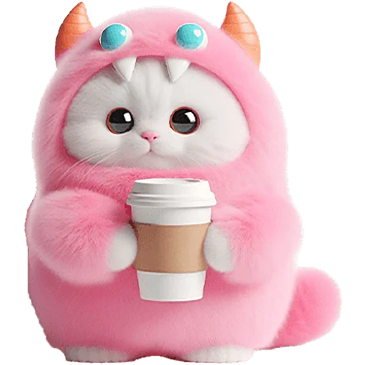 Эмодзи Пушистые монстры