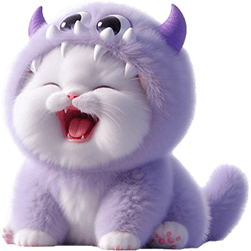 Эмодзи Пушистые монстры