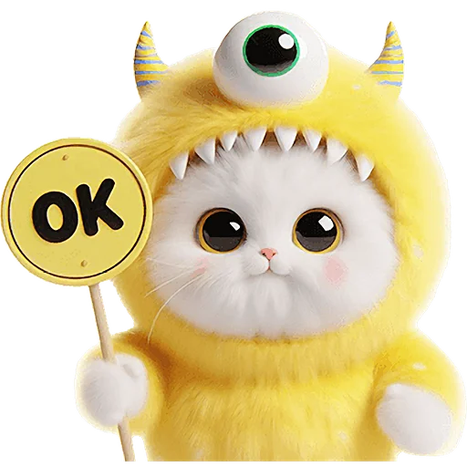 Эмодзи Пушистые монстры