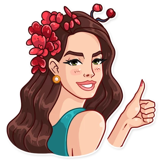 Эмодзи Lana Del Rey
