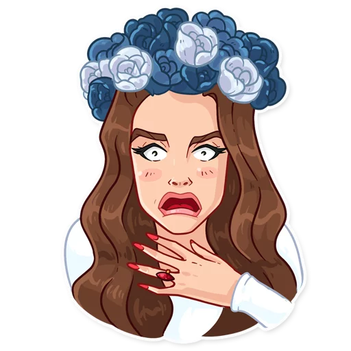 Эмодзи Lana Del Rey