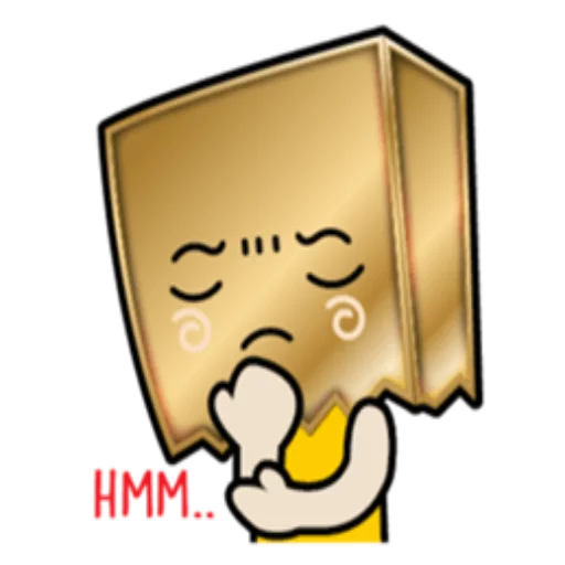 Эмодзи Box Head