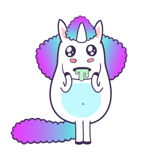Эмодзи Bright Unicorns