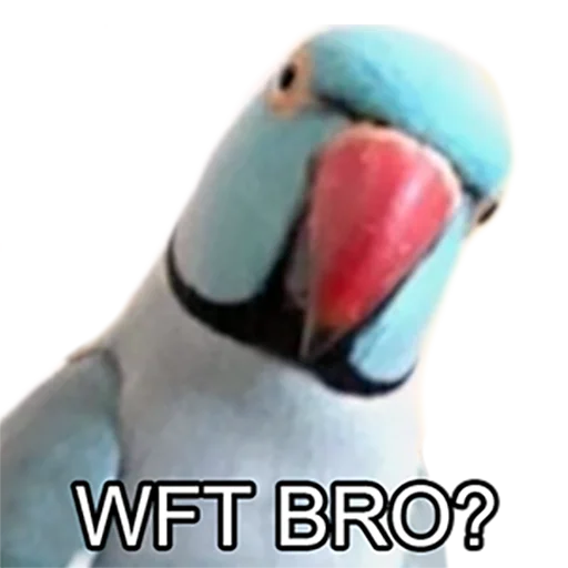 Эмодзи Bro Parrot