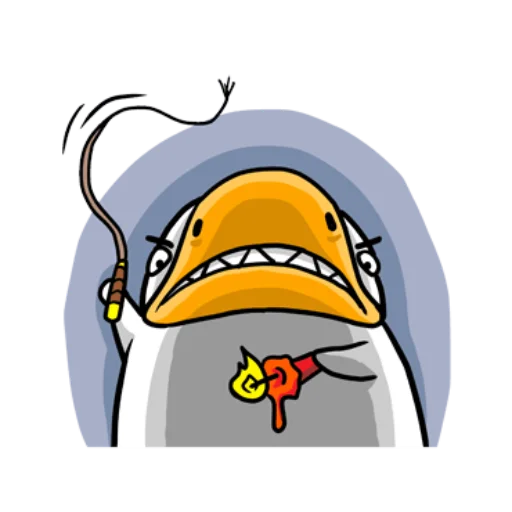 Эмодзи Broken Goose