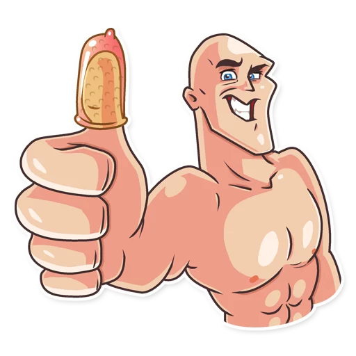 Эмодзи Go Baldly