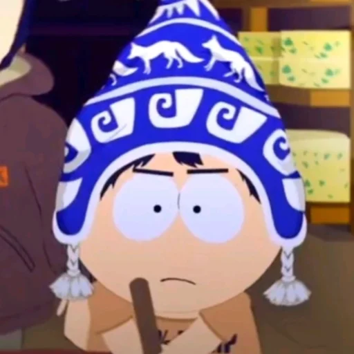 Эмодзи Южный Парк 😨🙏🏽