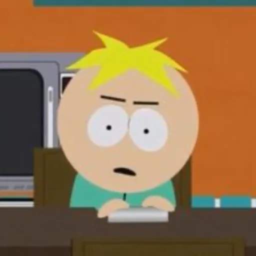 Эмодзи Южный Парк 😨🙏🏽