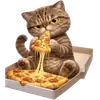 Эмодзи Коричневый котик
