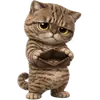 Эмодзи Коричневый котик