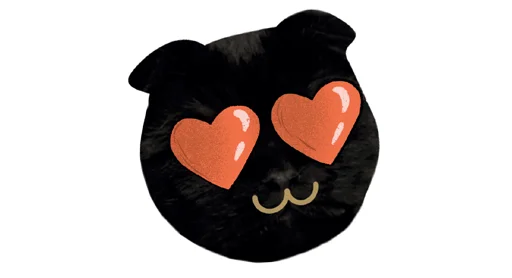 Эмодзи Кот Бублик