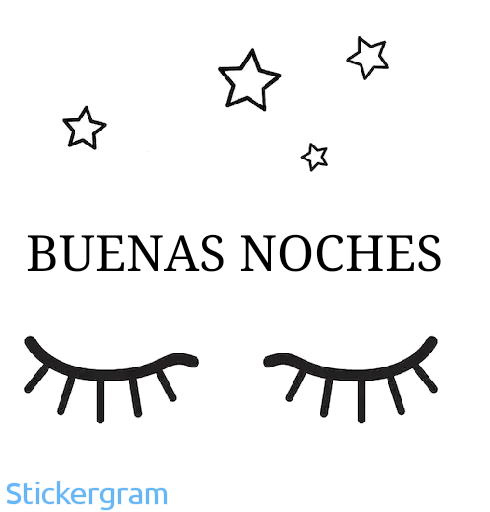 Эмодзи Buenos días/noches By Vane♾