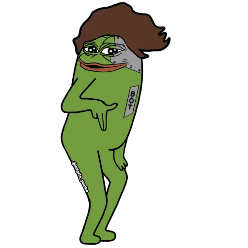 Эмодзи Bugado Pepe - 1K 🐸