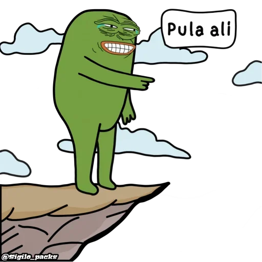 Эмодзи Bugado Pepe - 1K 🐸