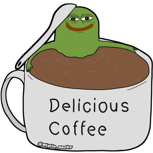 Эмодзи Bugado Pepe - 1K 🐸