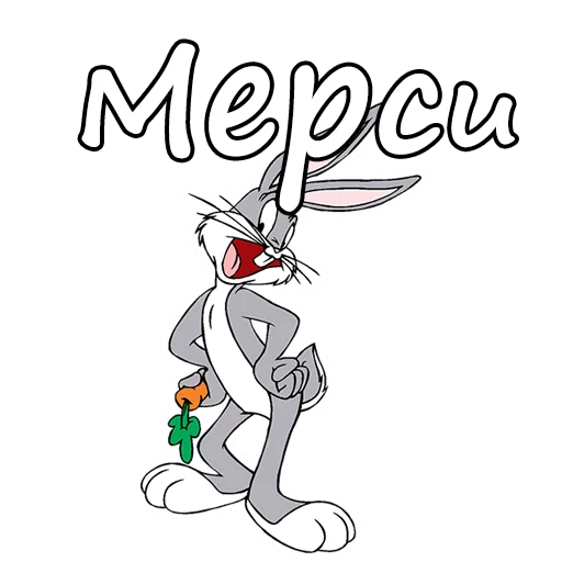Эмодзи Багз Банни