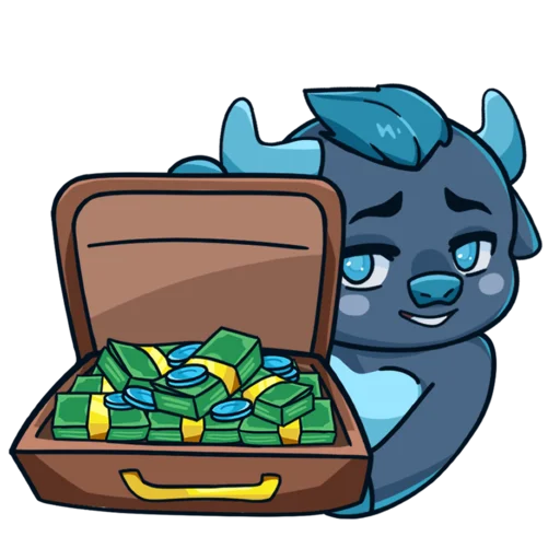 Эмодзи Mine free BULL