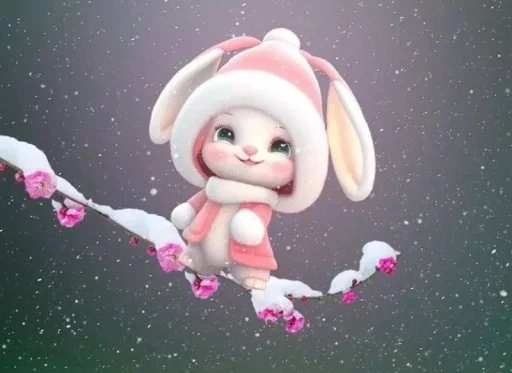 Эмодзи Bunny cute
