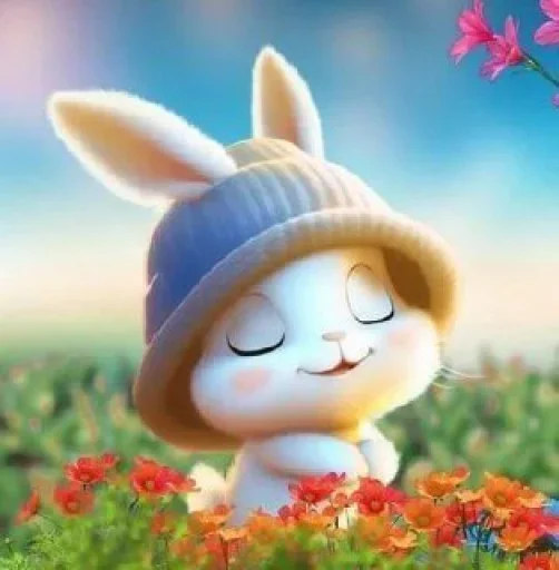 Эмодзи Bunny cute