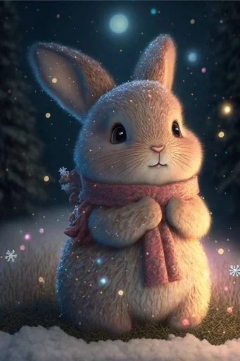Эмодзи Bunny cute