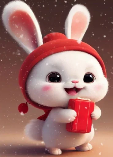 Эмодзи Bunny cute