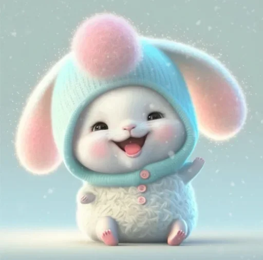 Эмодзи Bunny cute