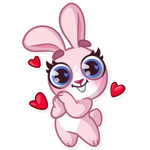 Эмодзи Rosy Bunny