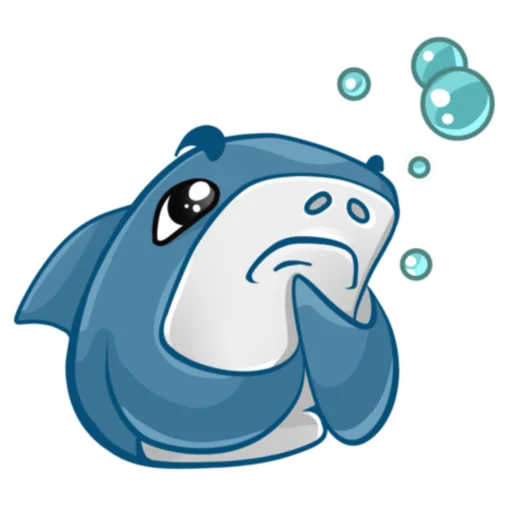 Эмодзи Акулка