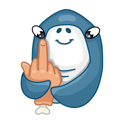 Эмодзи Акулка