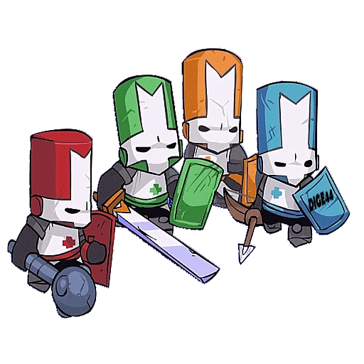 Эмодзи CASTLE CRASHERS