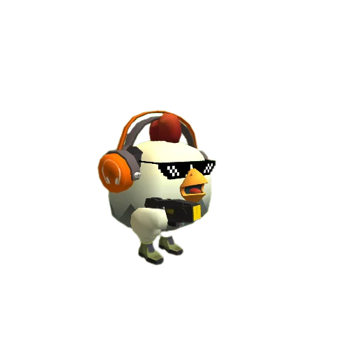 Эмодзи Chicken Gun