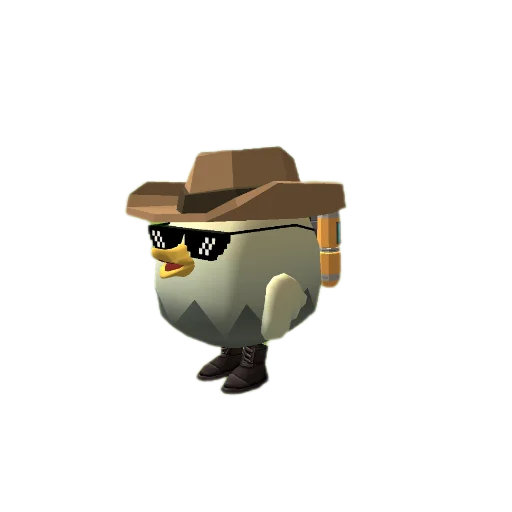 Эмодзи Chicken Gun