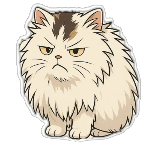 😾
