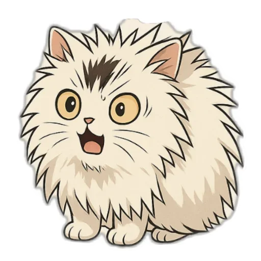 Эмодзи Чуня кот