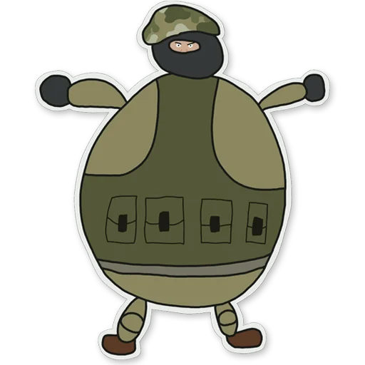 Эмодзи Poorly Drawn CS:GO