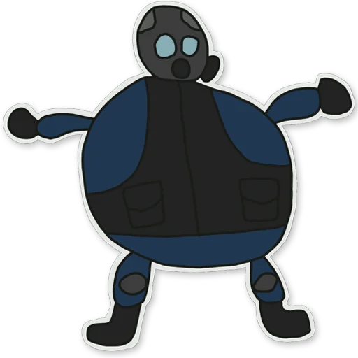 Эмодзи Poorly Drawn CS:GO