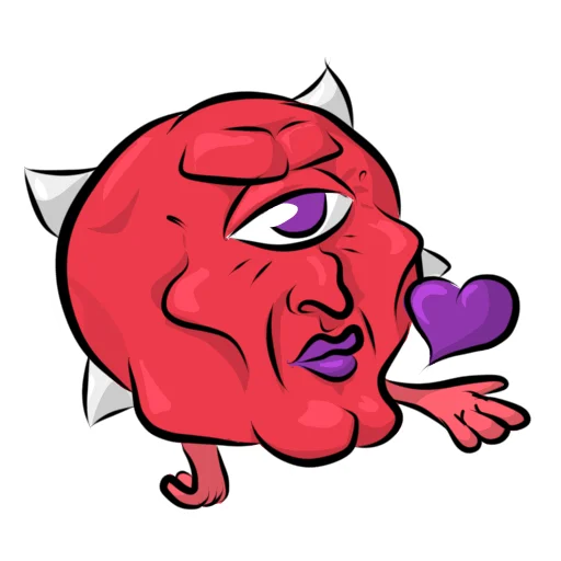 Эмодзи Cacosdemon