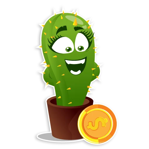 Эмодзи Кактус Зим