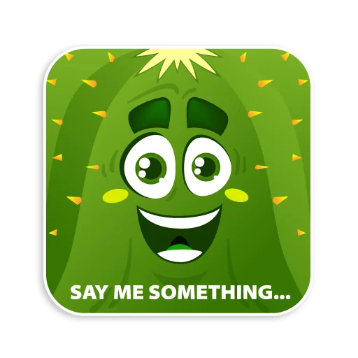 Эмодзи Кактус Зим