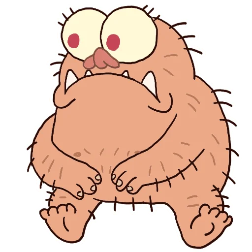 Эмодзи Конфетный монстр