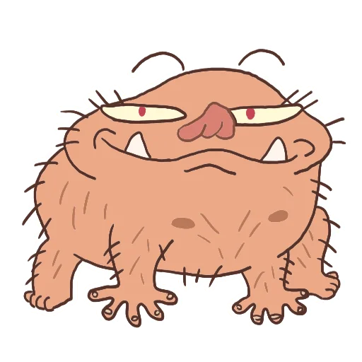 Эмодзи Конфетный монстр